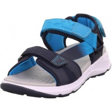 Босоніжки Superfit Criss Cross, 41 євро, темно-сині з голубим